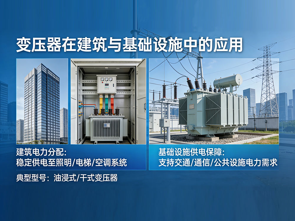 梁山变压器应用于建筑与基础设施